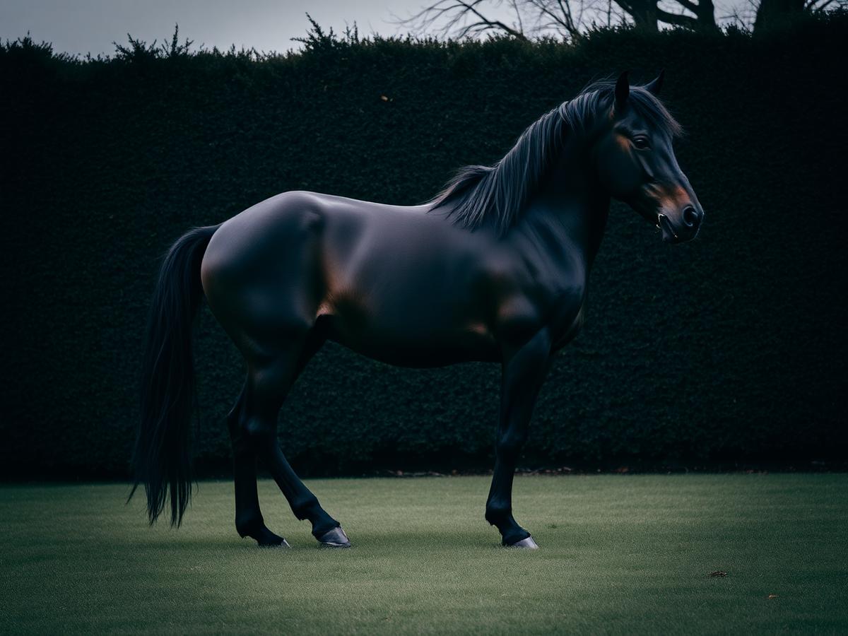 Raven Noir, 8-year-old Black Warmblood